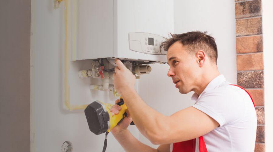 Local water heater installation in Centrahoma, OK